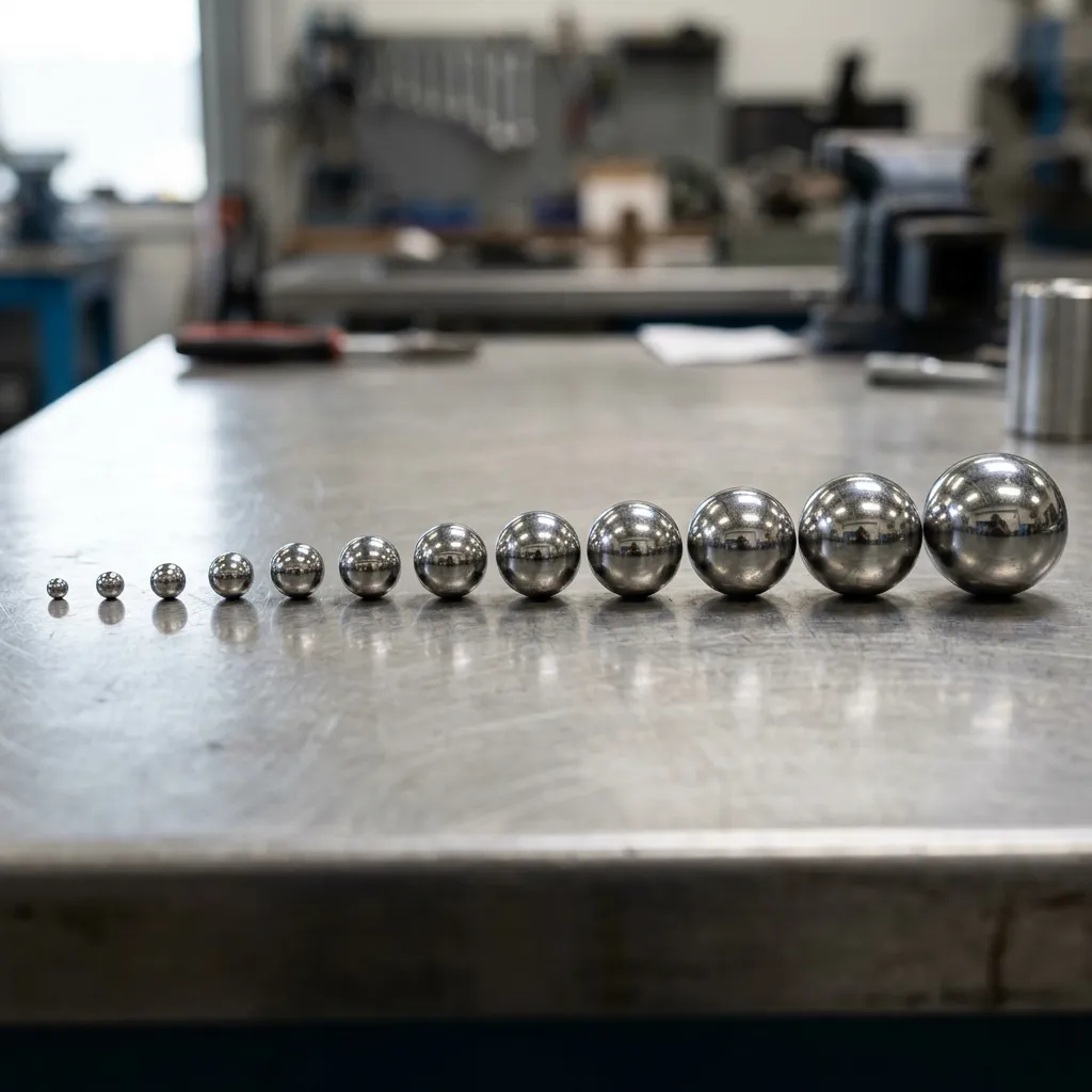 The Complete Guide to Choosing the Right Steel Ball Size (1mm to 50mm)