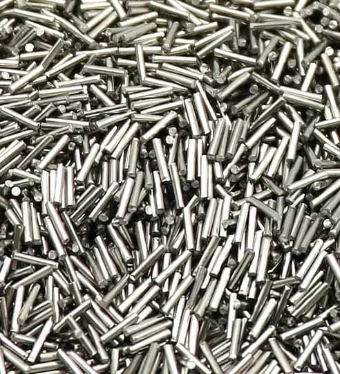 SS Straight Polish Pin Magnetic or Non-Magnetic