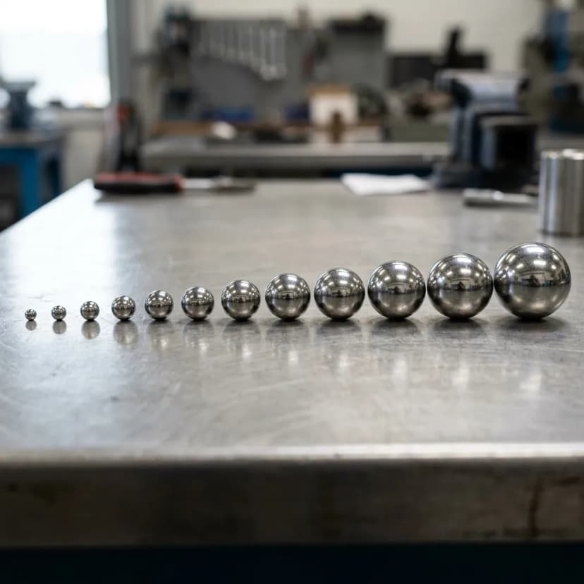 The Complete Guide to Choosing the Right Steel Ball Size (1mm to 50mm)
